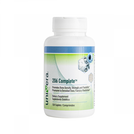 Univera 206 Complete Container - Promotes bone density, strength, and flexibility 0 120 capsules