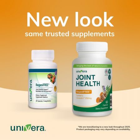 Univera RegeniFREE container - Joint Mobility support - 60 capsules