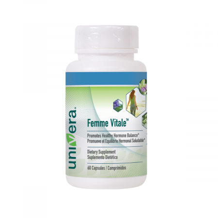 Univera Femme Vitale Container - Promotes Healthy Hormone Balance - 60 capsules