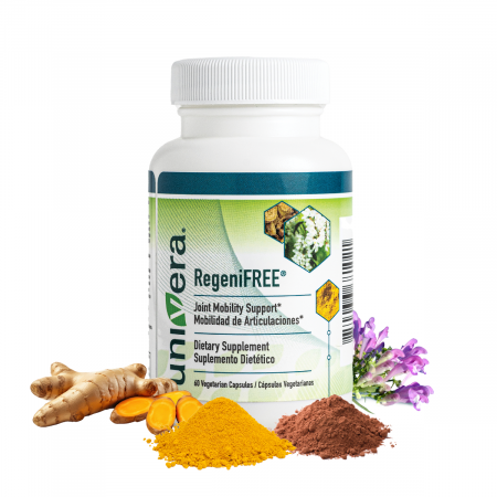Univera RegeniFREE container - Joint Mobility support - 60 capsules