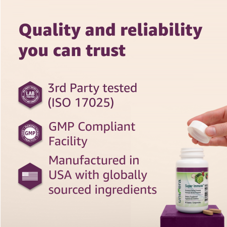 Univera Super Immune Container - premium herbal formula - 90 tablets