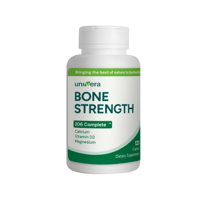 Univera 206 Complete Container - Promotes bone density, strength, and flexibility 0 120 capsules