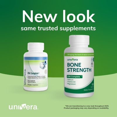 Univera 206 Complete Container - Promotes bone density, strength, and flexibility 0 120 capsules
