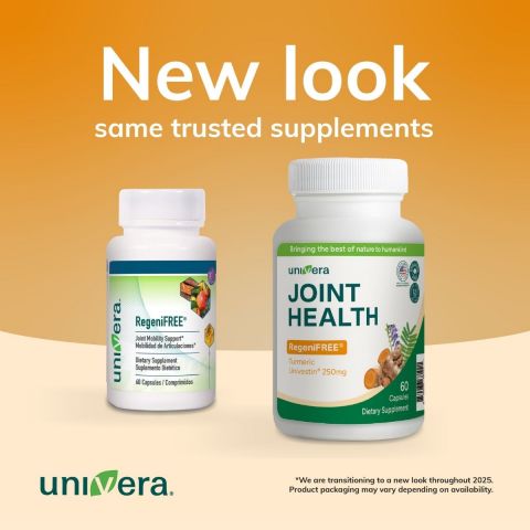 Univera RegeniFREE container - Joint Mobility support - 60 capsules