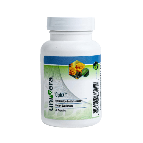 Univera OptiX container - Optimal Eye Health Formula - 60 Capsules